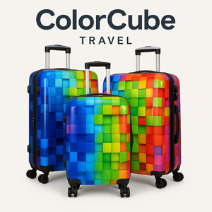 ColorCube Travel Kofferset 3tlg